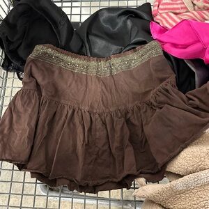 Vintage brown skirt